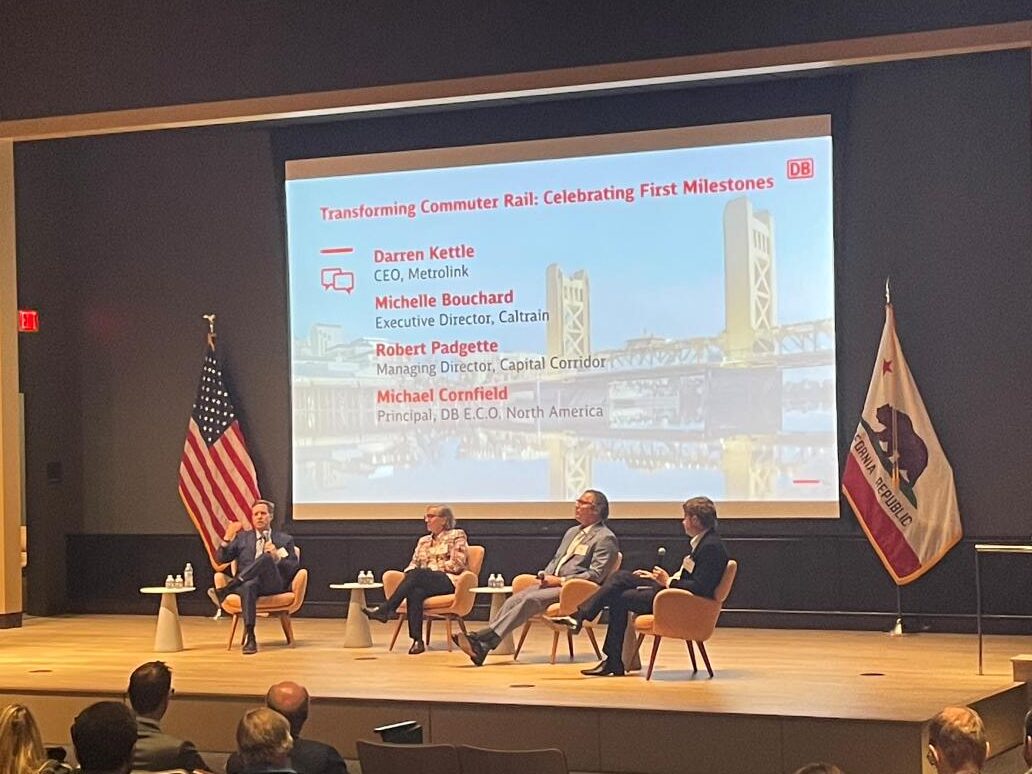 Panel discussion about Transforming Commuter Rail