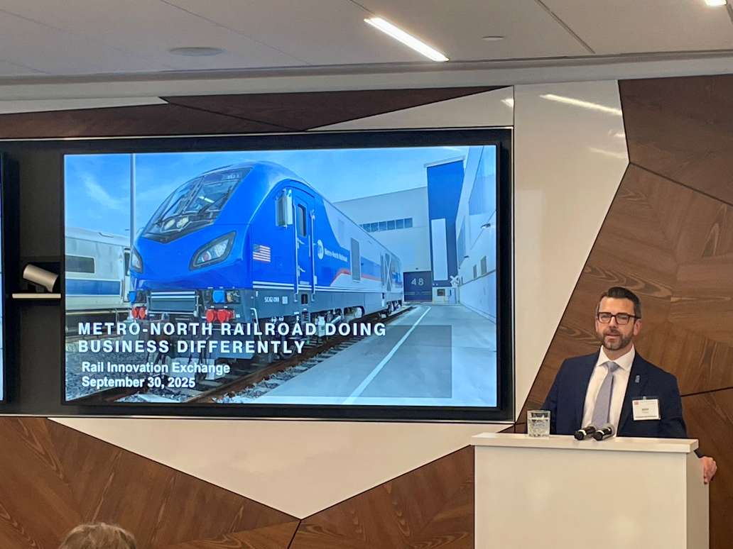 Justin R. Vonashek, President of MTA Metro-North Railroad