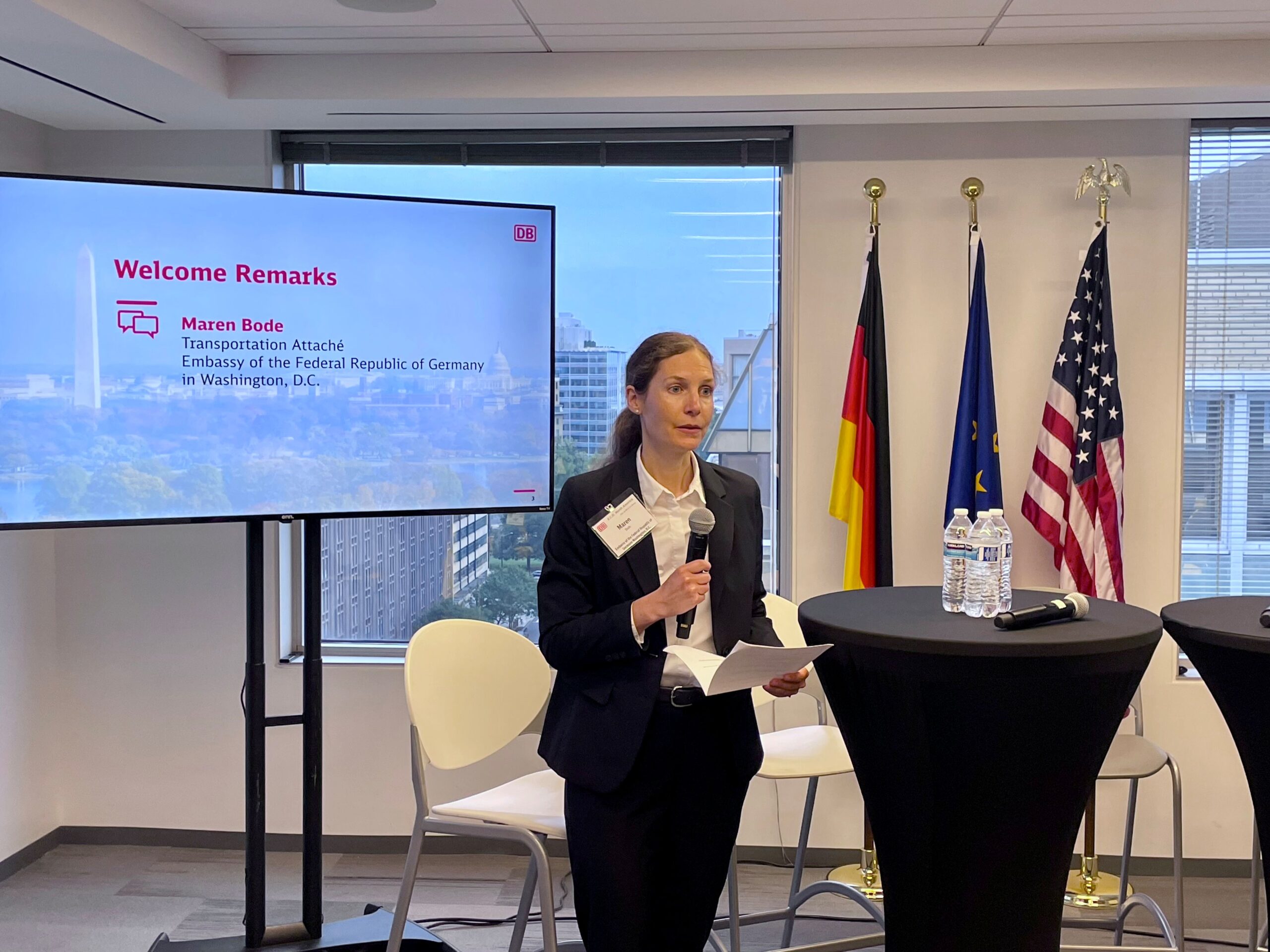 Maren Bode, Transportation Attaché at the Embassy of the Federal Republic of Germany