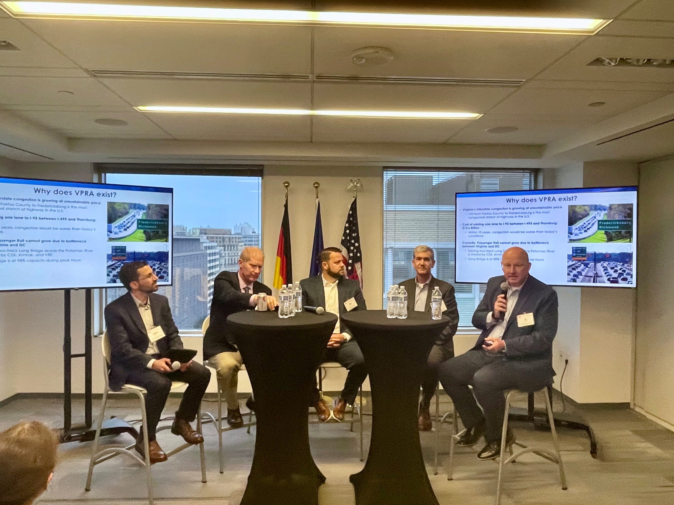 Panel discussion at U.S. - Germany rail Forum with VPRA