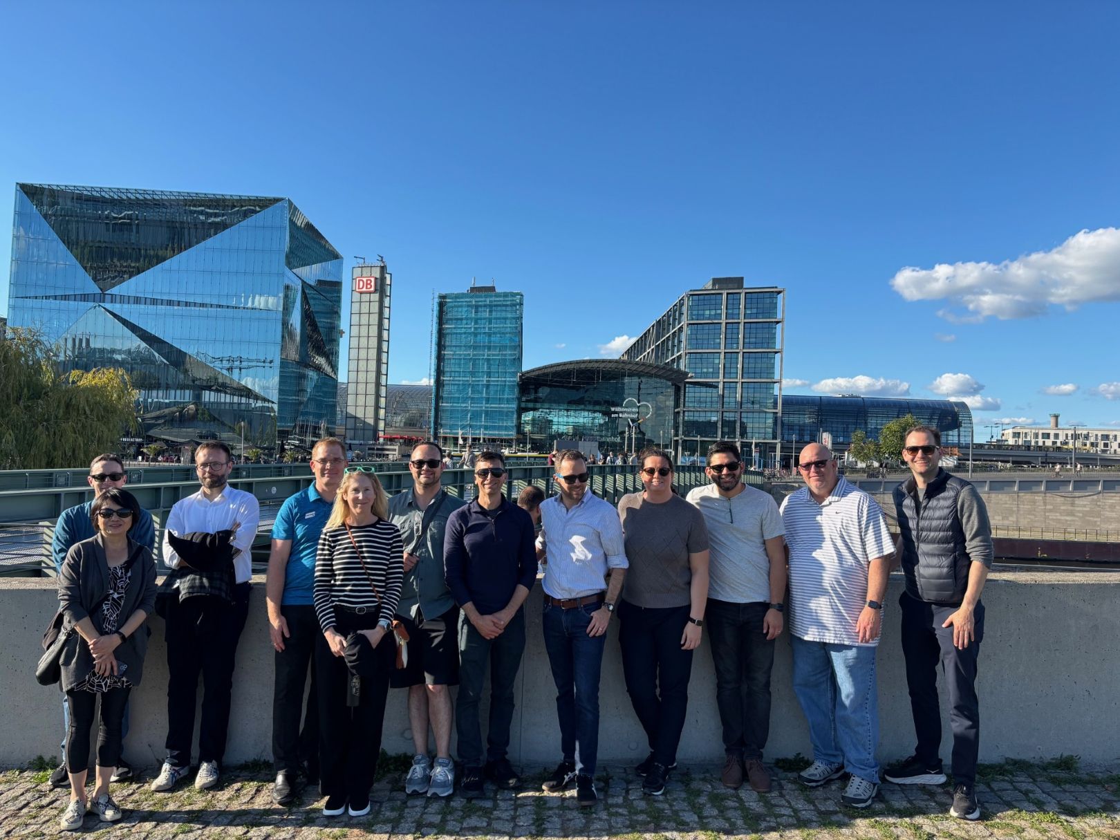 Delegation with representives of Metrolink, Caltrain and the Federal Rail Authority