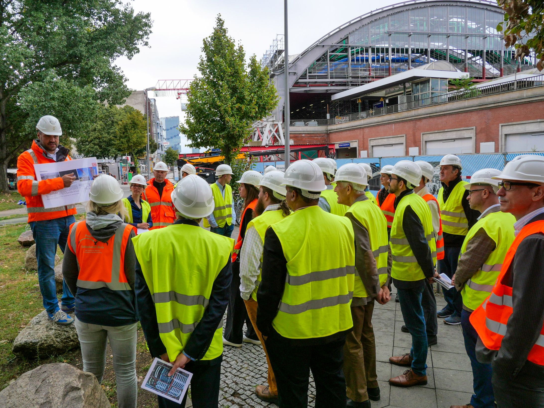 Guided Tour of Berlin Central East Station