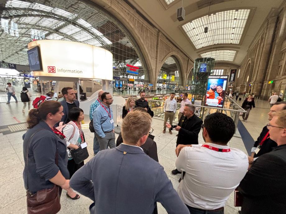 Guided Tour Leipzig Central Station Mall