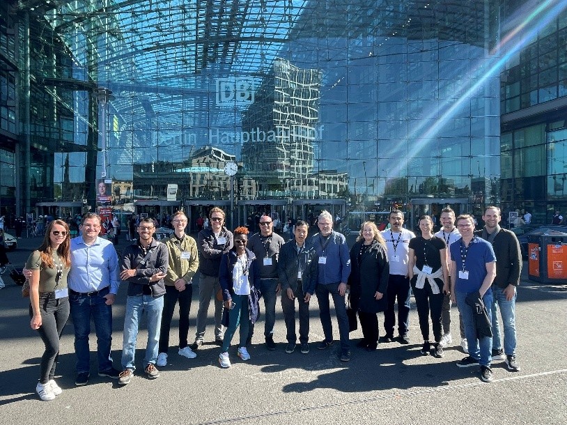 Net Zero Delegation at Berlin Central Station