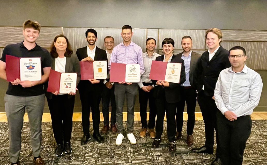 Group photo of certification