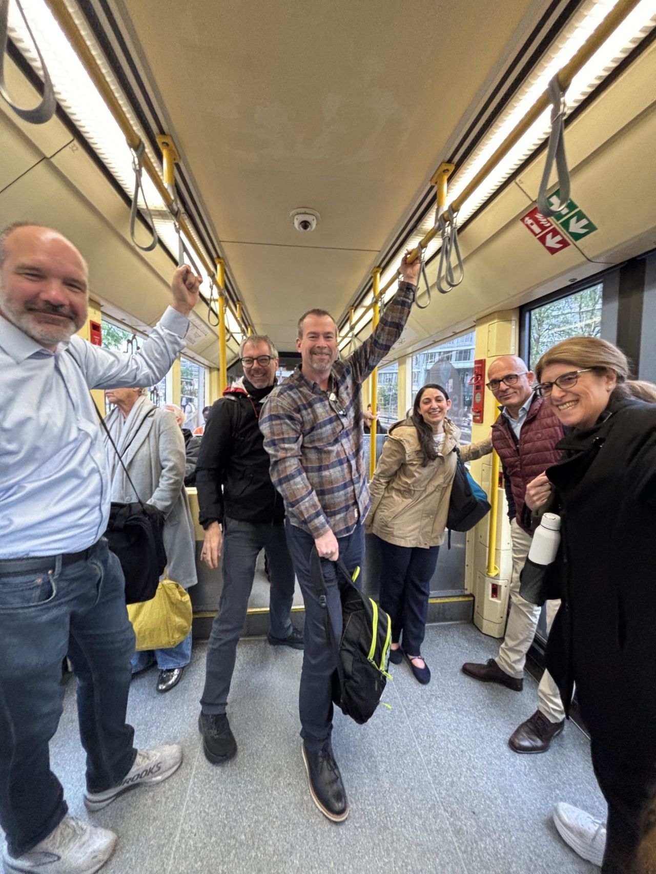 Riding German public transport with Sound Transit Delegation