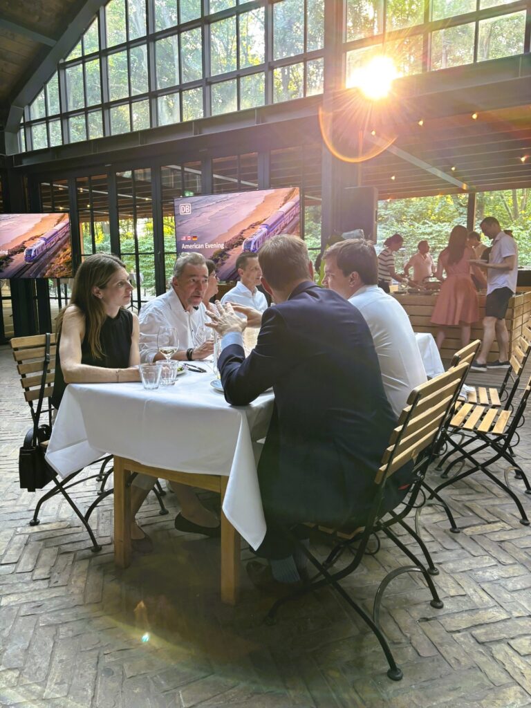 Guests Discussing the Rail Industry